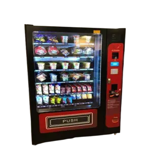 Commercial Automatic Vending Machine for Food Snacks Drinks Cash Coin Card QR Code Payment System with SDK