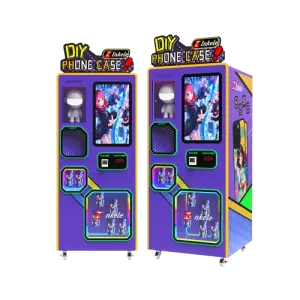 Commercial Portable Automatic Self Service Vending Machine DIY Custom Design Phone Case UV Printing Machine