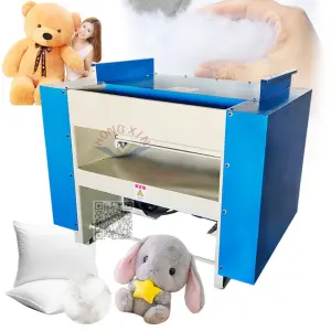 Fiber Opening Machine Cotton Waste Recycling Carding Polyester Opener Fabric Wool Opening Machine for Pillow Toy Stuffing