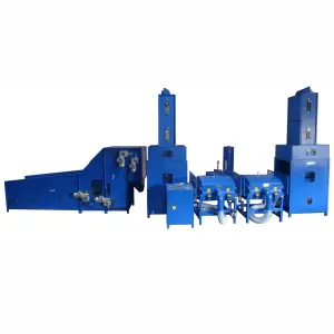 Hollow Silicon Fiber and Microfiber Opening Automatic Filling Machine for Making Pillows Cushions