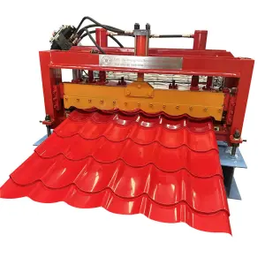 Galvanized Steel Roofing Sheet Press Machine Glazed Tile Forming Machine
