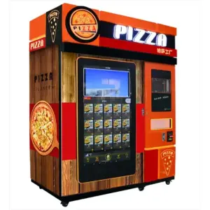 Pizza Vending Machine with Heating System Touch Screen Multiple Payment Systems for Commercial Use