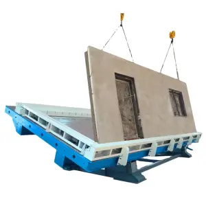 Precast Wall Panel Hydraulic Forming Machine Muti-function Hydraulic Precast Concrete House Tilting Table
