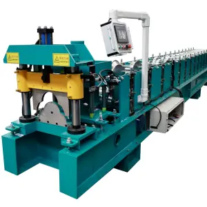 Hener Ridge Cap Making Machine Metal Steel Roof Tile Ridge Cap Hat Formor Machine Tile Making Machinery Galvanized Cap