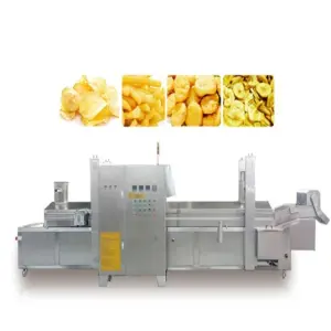 Cooking of Fries Automatic Potato Chips Frying Machine Fried Onion Rings Making Fryer Machine