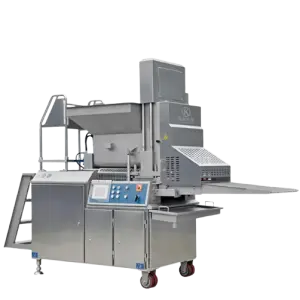 Automatic Potato Beef Burger Patty Meat Cutlets Molding Forming Making Machine