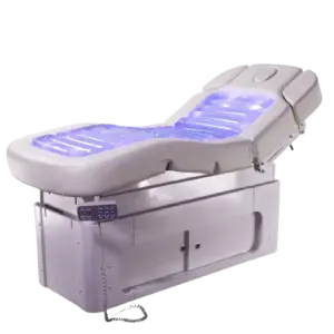 4 Motors Salon Electric Heated Water Massage Table with Storage Box