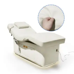 Electric Heating SPA Eyelash Facial Bed with Cabinet Electric Massage Bed