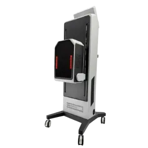 Body Physiotherapy Device with Mushroom Gua Sha Quantum Energy Bed Megan Pulse EMF Therapy Made of Plastic and Stainless Steel