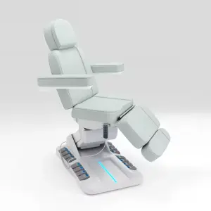 Rotation Beauty Salon Massage Table Bed Luxury Modern 4 Motors Electric Facial Spa Therapy Bed with Foot Control