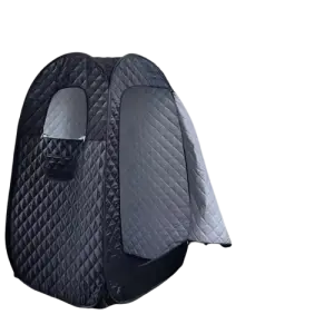 Modern Portable 110V/3L 1500W Wet Steam Generator Home Wet Sauna Room with Stainless Steel Structure & Remote Control Sauna Tent