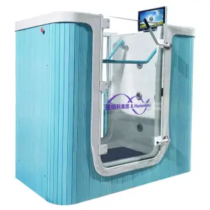 Rehabilitation Equipment Water Treadmill Hydrotherapy Bed for Lower Limb Training Spa Bathtub