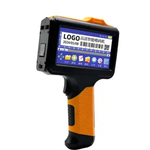 Portable Semi-Automatic Handheld Inkjet Printer Small Batch Coding Machine with Expiry Date Barcode for Farm Industries