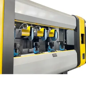 Automatic Copper Faucet Handles Polishing Buffing Machine for Metal Surface From Rough Buffing to Mirror Finish