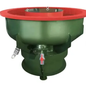 250 L Vibro Ball Burnishing Machine for Deburring Polishing Finishing on Steel and Aluminum Metals, Ss Polishing