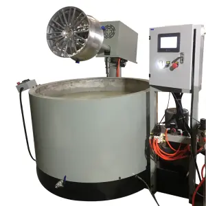 Manufacturing Plant Use Rim Wheel Polishing/Finishing/Deburring Machine for Motorcycle Truck Car with Core Motor Component