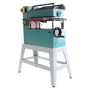 ZS18 18-Inch Electric Industrial Wide Sandpaper Mini Wood Belt Grinding and Polishing Drum Sander Machine