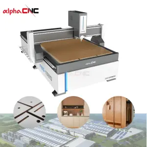 Heavy Duty Router Machine Vakumlu CNC Sculpture Router Large Cutter Machine 1212 Table 4x8 5x10 Makinesi Bd 1325 for Mdf