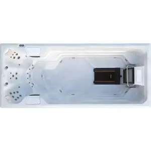 BG-6656 Modern Swim Spa Pool with Treadmill for Exercise Whirlpool Bathtubs Endless Pool Massage Function