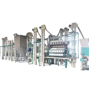 Commercial 100 Tons Per Day Rice Milling Machines Multifunctional Complete Color Sorter with Motor
