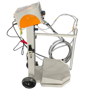 Ailin Customized Metal Electrostatic Quick Change Color Powder Coating Machine for Spray Stainless Steel Iron Motor