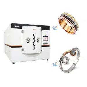 HCVAC Jewelry Metal Gold Ion Plating Machine, Jewelry PVD Coating Machine