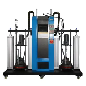 PURE 5 Gallon (20L) PUR Glue Continuous Melt Composite Coating Case Machine for Wood Packaging Double Pressure Pure