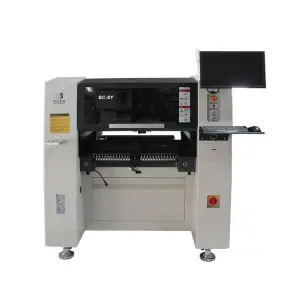 BC-8Y Fully Automatic 8 Head Smd Smt Pick and Place Machine Vertical Vision Pcb Assembly Machine LED Making Machine With Camera