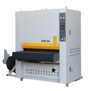 1300mm R-RP Wide Belt Wood Working Hand Door Sanding Washing Making Machine for Woodworking