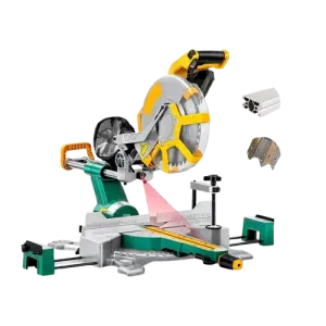 Miter Saw for Aluminum With Laser 305mm Sliding Electric Circular Saw Compound Small Cutting Machine