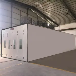 Customized Water Curtain Spray Booth Paint Booth for Wooden Furniture