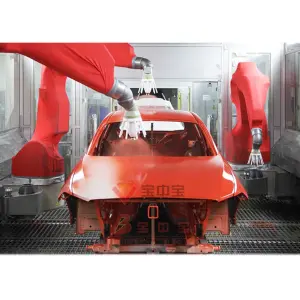 Automatic Paint Line Robot Arm Full Auto Paint System for Car & Car Parts Painting