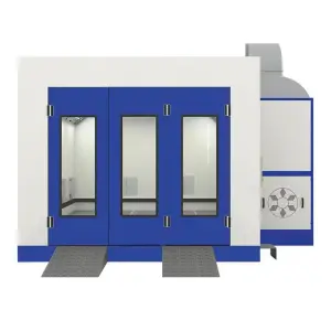 Large High-Temperature Spray Booth for Cars Baking Usage Source Manufacturer Paint Equipment Spray Booth