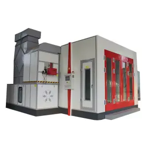 CE Approved Spray Paint Booth and Car Polishing Sanding booth for Simple Vehicle Painting Line