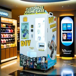 Smart Phone Case Printing Vending Machine Compact User Friendly Interface Phone Shell Printing System