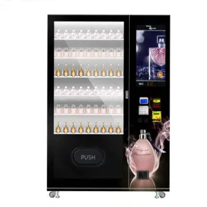Supplements and Skin Care Via Vending Machine Perfume Vending Machine with Age Verification