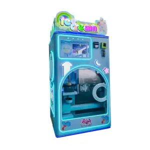 Coin Operated Automatic Ice Maker Automatic Soft Ice Vending Machine Customized Smoothie Vending Machine