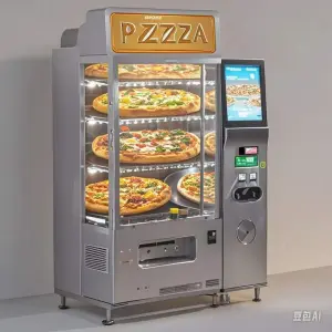 Ce Approved Trends Food Pizza Vending Machine Pizza Vending Machine Full Automatic
