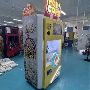 Design 2 Flavoured Popcorn Vending Machine Pop Corn Machine for with free shipping to UAE/USA/AFRICA