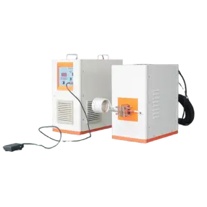 Advanced IGBT Technology Ultra High Frequency Full Solid State Induction Heating Machine PLC Gear Metal Metallurgy Machinery