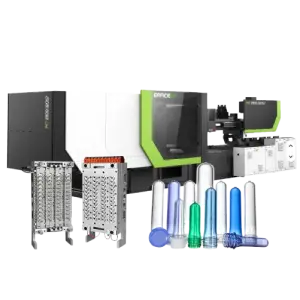 Full Automatic PET Bottle Blow Molding Machine PET Preform Injection Molding Machine