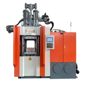 GOWIN Rubber Injection Molding Machine Automatic Rubber Vertical Vacuum Compression Molding Machine
