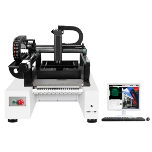 Small Desktop SMT Pick and Place Machine 2 Head Led Assembly Mounting Machine Chip Mounter for PCB LED Production Line