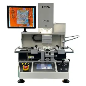 Infrared BGA Rework Station LV-08 3 Zones Air Touch Screen Solder Machine 5300W Soldering Tools Optical Alignment System