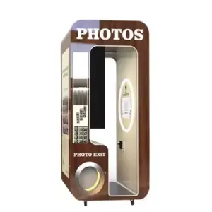 Vending Machine DOLA Passport Photo Booth Printer Software Logo Shell Customize Remote High Technology Supplier PhotoBooth