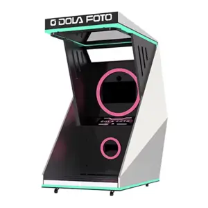 Customize Ai Photobooth Supplier Digital Vending Machine Touch Screen Photo Booth Printer Camera Photography Kit