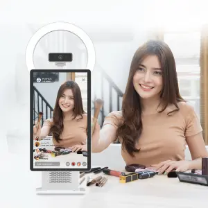 Intelligent Live Broadcast Equipment 15.6 Inch10 Points Touch Desktop Live Stream Screen All-in-one Machine