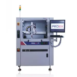 Smart SMT PCB Coating System PROEX7 - PC Controlled Inline Dispenser for Multi-Valve High Accuracy Automation
