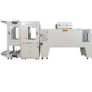 GURKI Customized Pe Film Heat Plastic Pet Water Bottle Shrink Tunnel Wrapping Packing Machine for Pet Bottles