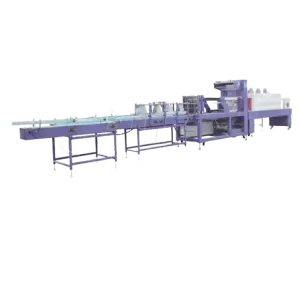 High Speed Automatic Beverage Water Bottle Film Shrink Stretch Wrapper Packaging System